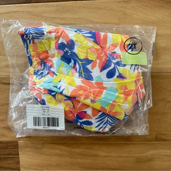 Brand New Janie & Jack Toddler Girls Palm Floral Halter Sundress, Size 2T, NWT - Picture 4 of 4